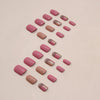 12 Sizes-24 Pcs Press On Nails W1407