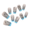 12 Sizes-24 Pcs Press On Nails SP165