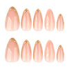 12 Sizes-24 Pcs Press On Nails JP3885