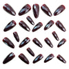12 Sizes-24 Pcs Press On Nails Y1834