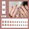 12 Sizes-24 PcsPress On Nails R815