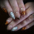 12 Sizes-24 Pcs Press On Nails C2012