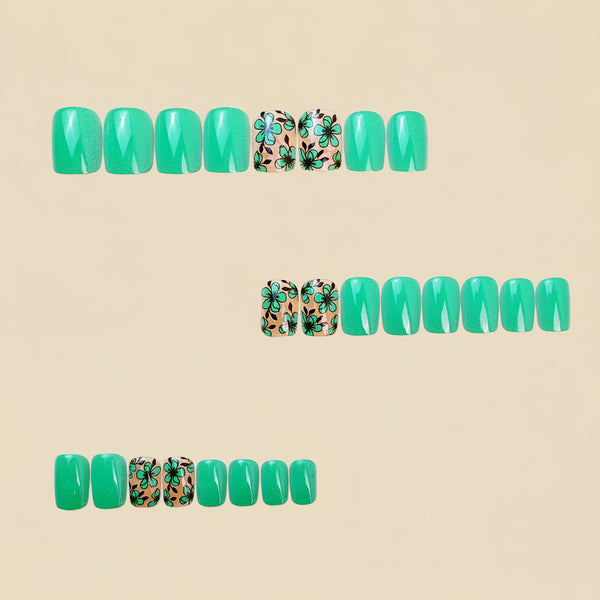 12 Sizes-24 Pcs Press On Nails Y746