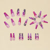 12 Sizes-24 Pcs Press On Nails Y069