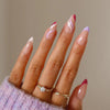 12 Sizes-24 Pcs Press On Nails JP1689