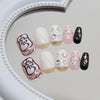 12 Sizes-24 Pcs Press On Nails Z855