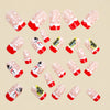 12 Sizes-24 Pcs Press On Nails Y1279