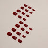 12 Sizes-24 Pcs Press On Nails CF025