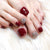 12 Sizes-24 Pcs Press On Nails JP1179