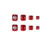 12 Sizes-24 Pcs Press On Nails JP1057