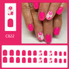 12 Sizes-24 PcsPress On Nails C822