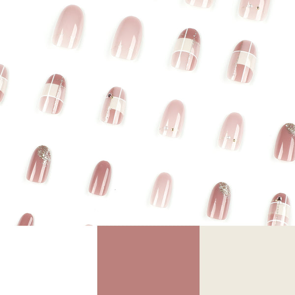 24pcs/Set Press On Nails JP2122