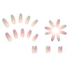 12 Sizes-24 Pcs Press On Nails R509