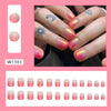 12 Sizes-24 Pcs Press On Nails W1383