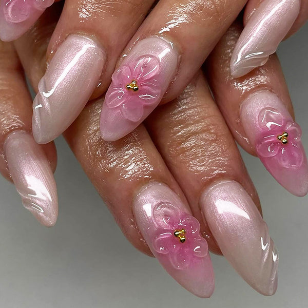 12 Sizes-24 Pcs Press On Nails Z912