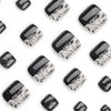 12 Sizes-24 Pcs Press On Nails JP3214