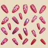 12 Sizes-24 Pcs Press On Nails Y684