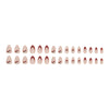12 Sizes-24 Pcs Press On Nails Z859