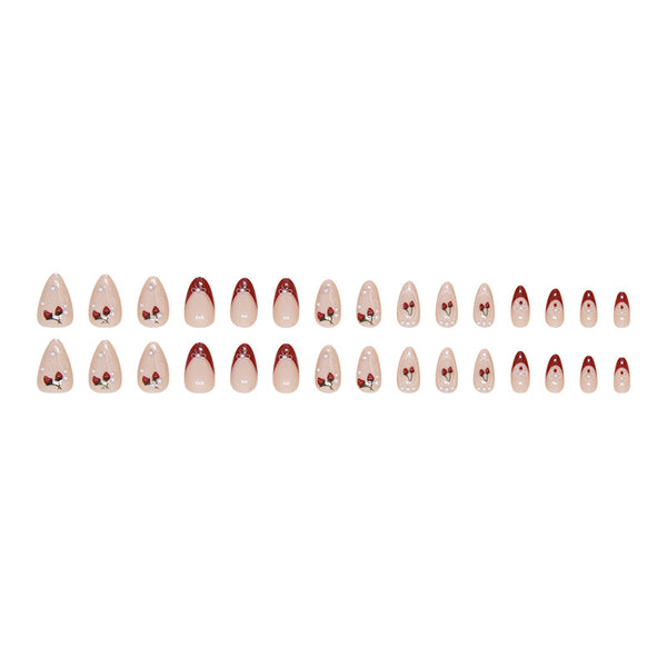 12 Sizes-24 Pcs Press On Nails Z859