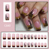 12 Sizes-24 Pcs Press On Nails C840