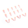 12 Sizes-24 Pcs Press On Nails Z513