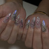 12 Sizes-24 Pcs Press On Nails JP3690