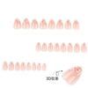 12 Sizes-24 Pcs Press On Nails JP4065