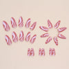 12 Sizes-24 Pcs Press On Nails W546