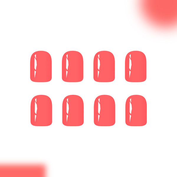 12 Sizes-24 Pcs Press On Nails C1081