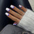 12 Sizes-24 Pcs Press On Nails W924