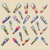12 Sizes-24 Pcs Press On Nails Y722