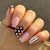 12 Sizes-24 Pcs Press On Nails C1449