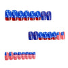12 Sizes-24 Pcs Press On Nails Y1971