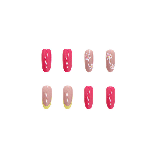 12 Sizes-24 Pcs Press On Nails W101