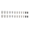 12 Sizes-24 Pcs Press On Nails R647
