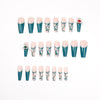 12 Sizes-24 Pcs Press On Nails JP1466