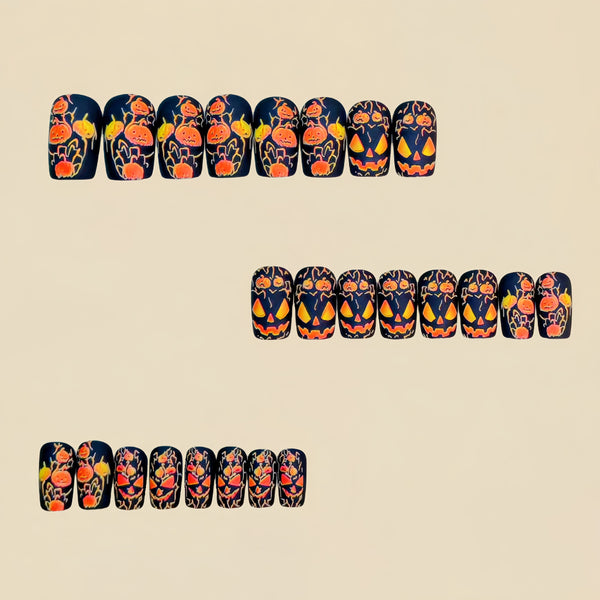 12 Sizes-24 Pcs Press On Nails Y1164