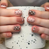 12 Sizes-24 Pcs Press On Nails R970