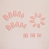 12 Sizes-24 Pcs Press On Nails CF055