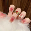 12 Sizes-24 Pcs Press On Nails Z225