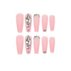12 Sizes-24 Pcs Press On Nails JP1698