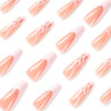 12 Sizes-24 Pcs Press On Nails JP2392