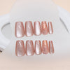12 Sizes-24 Pcs Press On Nails MY018