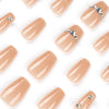 12 Sizes-24 Pcs Press On Nails JP2308