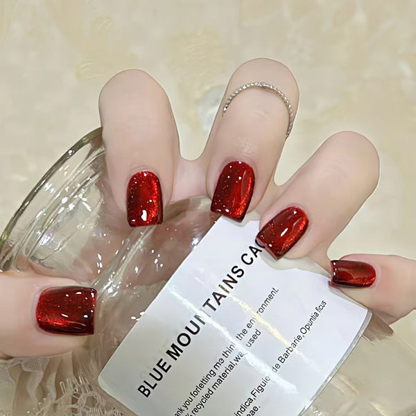 12 Sizes-24 Pcs Press On Nails MY148
