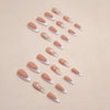 12 Sizes-24 Pcs Press On Nails Z827