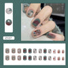 12 Sizes-24 Pcs Press On Nails Z744