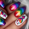 12 Sizes-24 Pcs Press On Nails Y477
