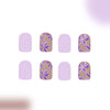 12 Sizes-24 Pcs Press On Nails C833