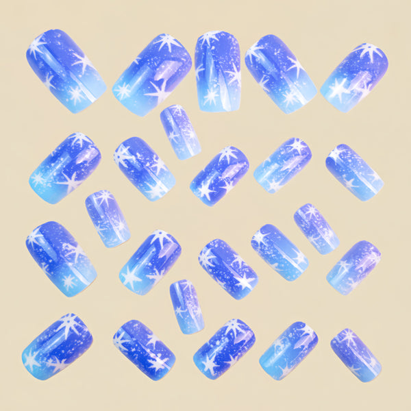 12 Sizes-24 Pcs Press On Nails Y1652